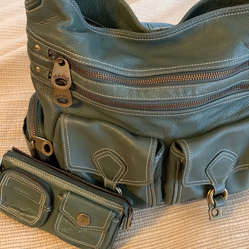 Marc Jacobs Deep Hobo Bag W/Matching Wallet - image 1